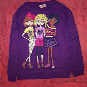 Bobbie Brooks girls 10/12 sweatshirt